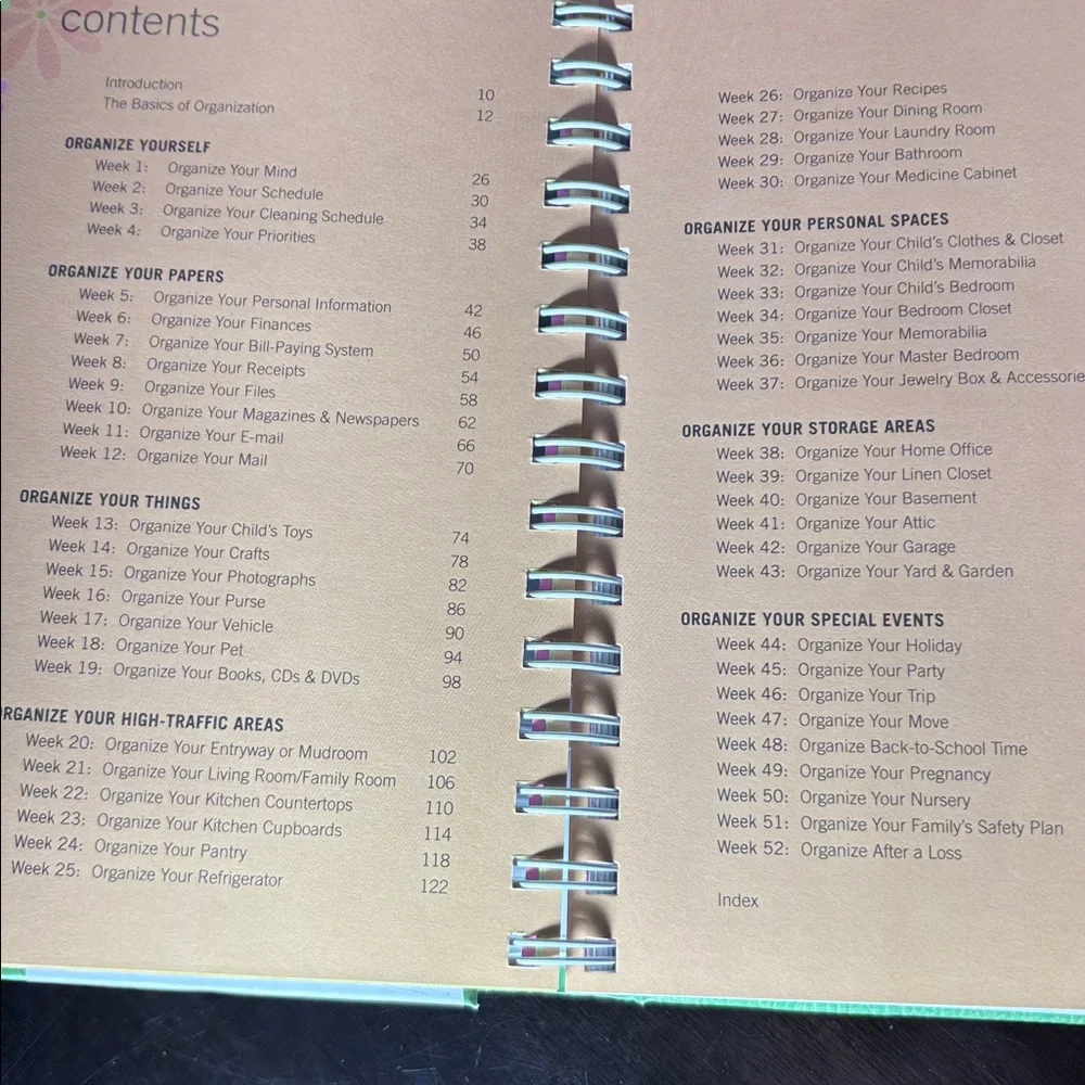 Organize Now! Green Planner by